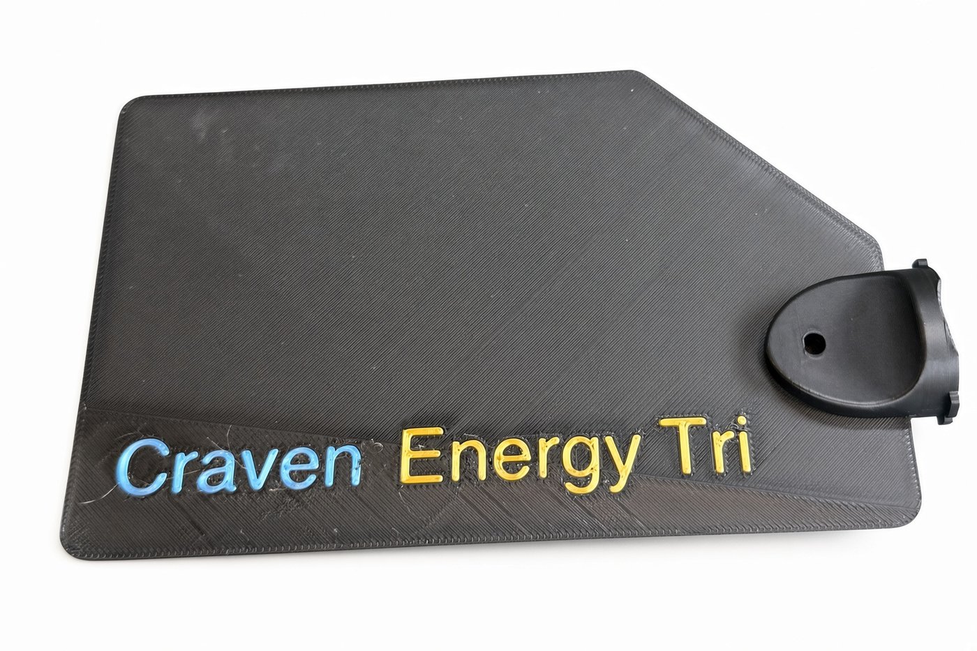 Craven Energy Tri plate with Garmin male connector for Varia light